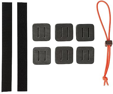 Vincita Lenkertaschen-Abstandshalter aus hochdichtem Schaumstoff, 9-teiliges Set enthält 6 Schaumstoff-Abstandshalter, 2 Gurte und 1 verstellbaren elastischen Gurt, Fahrradzubehör