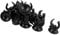 CAPASTEC Aquarium Heater Clips, Aquarium Heater Suction Suckers for Fish Tanks, (Black 15pcs)