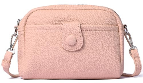 ZEWZI Sac Bandoulière Sacoche Femme en Cuir PU,Sac a Main Femmes Sacoche Femme Bandoulière avec Large Sangle Réglable et Amovible