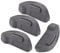 melairo 4PCS Vacuum Cleaner Laser Lights Hidden Pet Hair Cats Dust Display LED Lamp Battery Universal Vacuum Parts