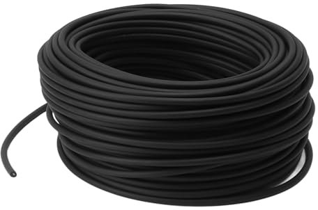 Câble D'impulsion à Double Isolation, Noyau en Alliage de Fil Haute Tension de 5mm, pour Clôture électronique, Performances Stables, Utilisation (50m / 164.0ft)