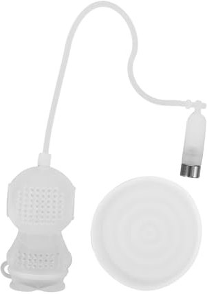 Amosfun Sieb Für Losen Tee Filter Feines Teesieb Silikon Tee-ei Wiederverwendbar Taucher 1 Stück