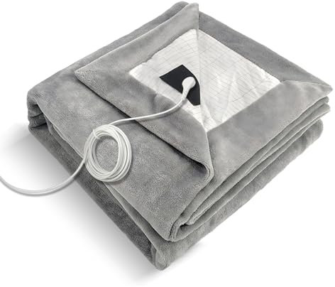 Erdungsdecke für Bett-Schlaftherapie, 200 * 140 cm, Grounding Blanket, Geerdeter Überwurf zur Schmerzlinderung, besserer Schlaf, Energie, leitfähiges Blatt (Grau)