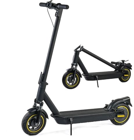 Elektro-Tretroller für Erwachsene 10 Zoll Professionell Batterie 36V 15Ah 3 Geschwindigkeitsmodi Elektro-Tretroller Reichweite 50KM und Belastung 120 kg Doppelte Federung