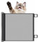 Treppenschutzgitter Türschutzgitter Ausziehbar, Baby Absperrgitter Schutzgitter Treppe für Kinder, Katzen und Hunde, Geeignet für Innen Außenbereich, 110 * 78cm
