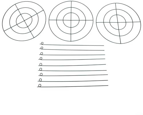 HavenDomicile Plant Support Cage Set of 3-15.7inch Tall Metal Garden Plant Ring Stand for Peonies, Roses, Tomatoes, Hydrangeas(Circle type)