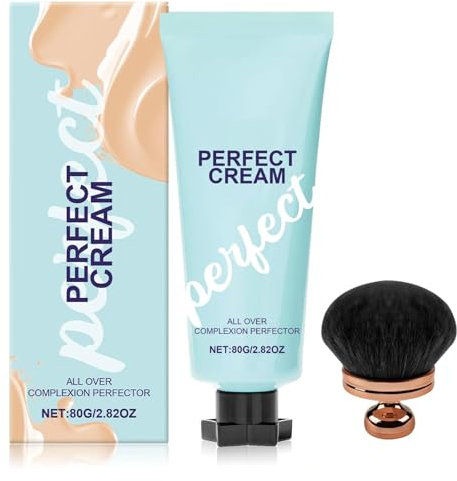 All Over Complexion Perfector, mit bürsten, Body Coverage Perfector für Beine, Long-Lasting CC Cream Foundation, Waterproof Skin Tint, Hydrating Full Coverage Concealer (Ivory white)