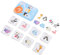 SUPVOX 1 Ensemble Puzzle Jouets pour Tout-Petits Jouets d'entraînement logiques Bon Moteur scie sauteuse d'entraînement pour Enfants interactif Parent-Enfant Bois