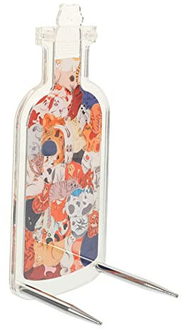 TOYANDONA Mediterranean Style Drift Bottle Puzzle Home Decor Boys and Girls Educational Toy Safe Material
