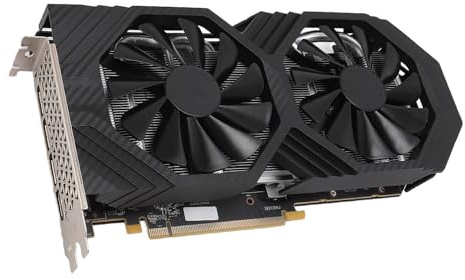 YUEHISY RX590 8 GB 256 -Bit -Gaming -Grafikkarte, 2304 -Kerne 1440 MHz Kernfrequenz 8000 MHz Speicher, PCI Express 3.0 X16 DPX3 HD