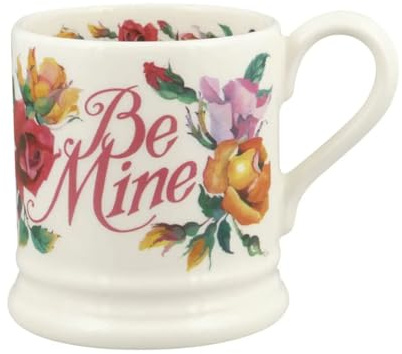 Emma Bridgewater Forever Valentine Tasse aus englischem Steingut, 0,5 l