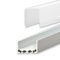 Profil aluminium en U pour rubans à LED, Alu U-Profil Mini 24 - hohe milchige Abdeckung, EFP