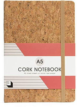 good Design funktioniert A5 Kork Notizbuch Tagebuch