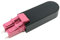 LC Glasfaser-Loopback-Adapter Multimode (50/125) OM4 Magenta