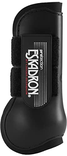 Eskadron 2er Set Gamaschen Protection Boots vorne, Größe:Full, Farbe:Black