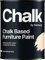 Hemway - Chalk Based Furniture Paint - Warm Shade White 1 L | Chalky Matt Shabby Chic Finish for Interior & Exterior Home Decor | Quick Dry & All-in-one