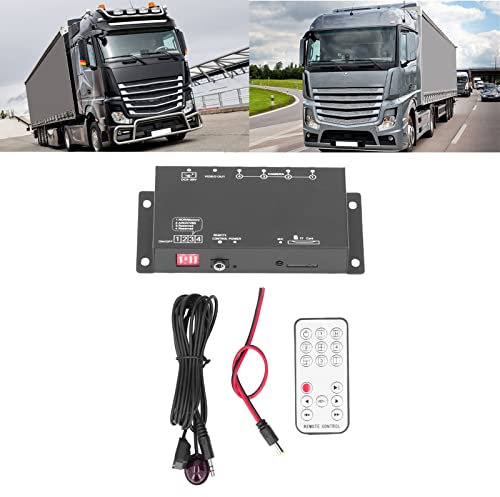 KIMISS Digitaler Videorekorder für Fahrzeuge, Auto-DVR-Videorecorder-Kit, Mobiler Digitaler Videorekorder 4 Kanal Mini MDVR 1080P für Schulbusse Tankwagen Engineering Vehicles