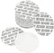 PATIKIL 38mm/1.5 Foam Lid Liner, 100Pack PS Foam Resistant Tamper Pressure Sensitive Seal for Bottle Cap Liners Seals