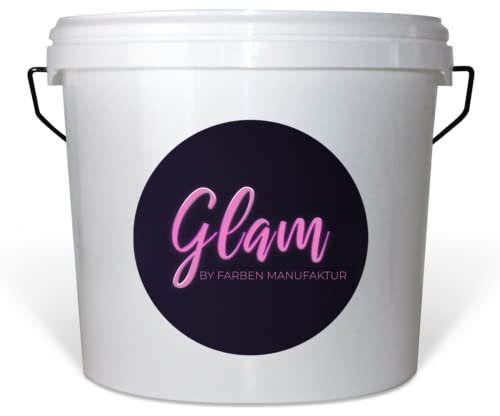 Farben Manufaktur Wandfarbe Kreidefarbe Innenwandfarbe auf Kreidebasis Innenfarbe Deckenfarbe Glam Ladies Collection 2,5,10L, Farbe: flamingo, Größe: 5L