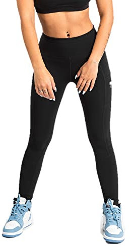 Venum Damen Essential Leggings Yoga Pants, Schwarz, M EU