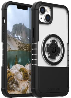 Rokform - iPhone 14 Plus Case, Crystal Series, Dual Magnetic, Clear Apple Case, iPhone Cover with RokLock Twist Lock, Slim Drop Tested Armor (Clear)