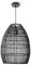 Paco Home Suspension Salon Boho Lampes En Osier Rotin Salle À Manger Lampe Papier E27, Type de lampe:Lampe à suspension - Type 2, Couleur:Noir (Ø30cm)