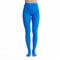 Frola Collants 40D pour femmes collants de balet pour femmes filles opaques couleur pure avec pied bas colorés,Bleu classique,L-XL