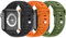 Bracelets de Sport pour Apple Watch Ultra/2 49mm, Silicone Souple Bracelet pour iWatch Ultra 2 Séries 10 9 8 7 6 5 SE 4 3 2 1, Replacement Bracelet 49mm 45mm 44mm 42mm pour Homme femme