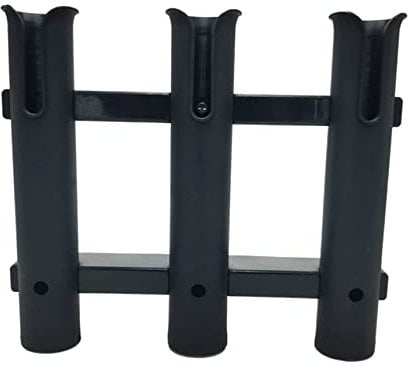Wall-mounted Boat Rod Holder Fishing Rod Holer Rack 3 Link Tubes Fishing Rod Storage Fishing Rod Holder for Marine Boat Yacht Camper Rv