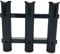 Wall-mounted Boat Rod Holder Fishing Rod Holer Rack 3 Link Tubes Fishing Rod Storage Fishing Rod Holder for Marine Boat Yacht Camper Rv