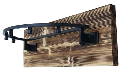 QLS U1 Support mural pour sac poubelle en bois 35 l 240 l