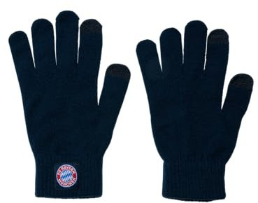 FC Bayern München I Strickhandschuh mit Touch I Unisex I Navy I XL
