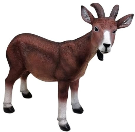 Fachhandel Plus Ziegenbock Figur Geißbock Figur Ziege Franjo Gartenfigur Tierfigur