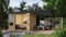 CHILLROI® Hybrid Gartenhaus Hollywood inkl. Fußboden optional mit Anbau Gartenlaube Geräteschuppen Gartenhütte (Naturbelassen mit Anbau)