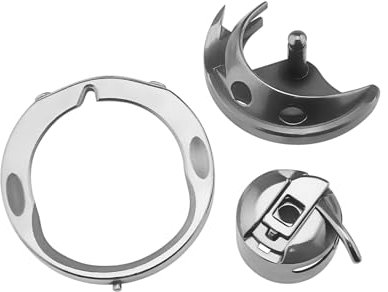 eMagTech 1 Set Spulenkapsel & Haken- Und Schiffchenlaufabdeckung Kompatibel mit Singer 1105/1107/1116/1120 Kompatibel mit Bernette12 Kompatibel mit EverSewn Maker 100
