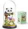 JOMIOD Ensemble de Construction de Fleurs de Panda pour Adultes, Amis des Plantes, bonsaï, Cadeaux de fête pour Enfants, Blocs de Construction d'animaux, Cadeau pour garçons et Filles – 999 pièces