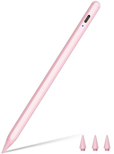 Pencil 2. Generation 10 Min Schnellladung, 2025 Professional Pencil für iPad mit Handfläche Ablehnung & Neigung, Eingabestift Stylus Pen für iPad 6-11, Air 3-5/M2/M3, Mini 5-6, Pro M4