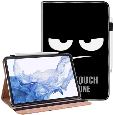 GLANDOTU Funda para iPad Pro de 11 pulgadas, M4 2024 (5ª generación), funda de piel con tapa, soporte para bolígrafo, funda para iPad Pro 11 2024 funda - Don't Touch