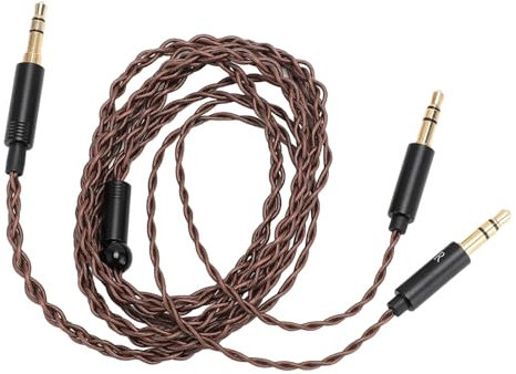 Ersatz Audio Upgrade Kabel für T1 II T5 für MDR Z7 für Sundara für Arya für Ananda, Kopfhörer Ersatzkabel 3,5 Mm auf Dual 3,5 Mm Stecker