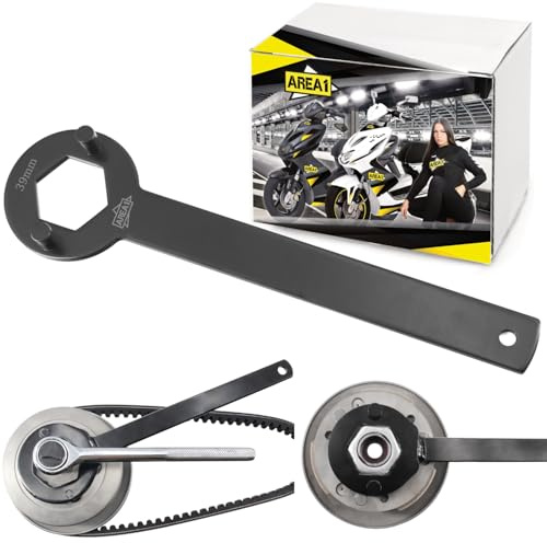Area1 Kupplungsschlüssel 39mm Haltewerkzeug für 50ccm China 4-Takt Motorroller kompatibel mit GY6 139QMB/QMA AGM Nova Direct-Bikes Dafier Explorer Flex-Tech GT Union Guoben Vanguard Yiying Hongzhou