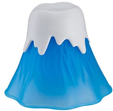 Nettoyant pour micro-ondes Volcano Le nettoyeur à vapeur pour four à micro-ondes désinfecte avec du vinaigre et de l'eau Nettoyant pour micro-ondes Volcano pour les cuisines de maison ou de bureau (Bl