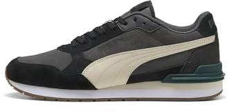 Puma Sneaker Unisex St Runner V4 SD, Dusky Gray Alpine Snow Puma Black, 41 EU