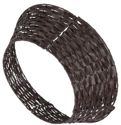 OSOLADY Bauernhaus Weihnachtsbaumrock Aus Naturstoff Rustikaler Baumkragen Für Weihnachtsdeko Innen Und Außen Dekorativer Baumständer Abdeckung Unter Weihnachtsbaum