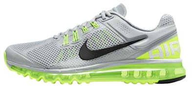 Nike Men's AIR MAX 2013 Sneaker, Wolf Grey/Black-Volt-Black, 8 UK