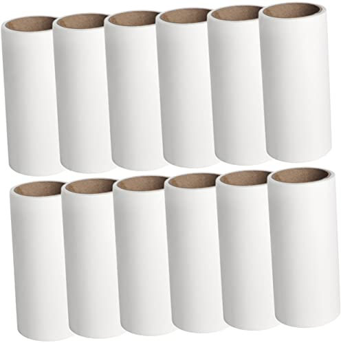 INOOMP 12pièces Collant Poils Portable pour Maison Élimine Peluches Draps Canapé sans Abîmer
