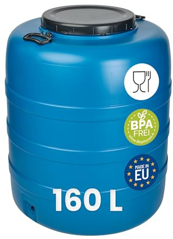 Garronda 160 L Weithalsfass Futtertonne Wassertank HDPE Regenfass GD-0186