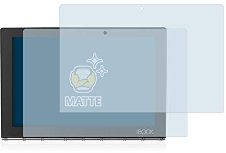 brotect Pellicola Protettiva Opaca per Lenovo Yoga Book Pellicola Protettiva Anti-Riflesso (2 Pezzi)