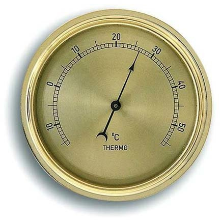 Brass-Look Thermometer Movement Insert 72mm K1.100396
