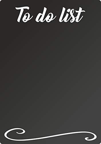 To do list Tafel - hochkant - Kreidetafel Chalkboard A1 (594x841mm)