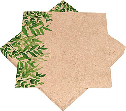 Heku Bio-Servietten 25 Stück, 2-lagig (Servietten 33x 33cm, 1 Packung)